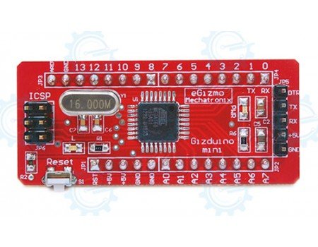 gizDuino Mini with ATmega328 (with pins)